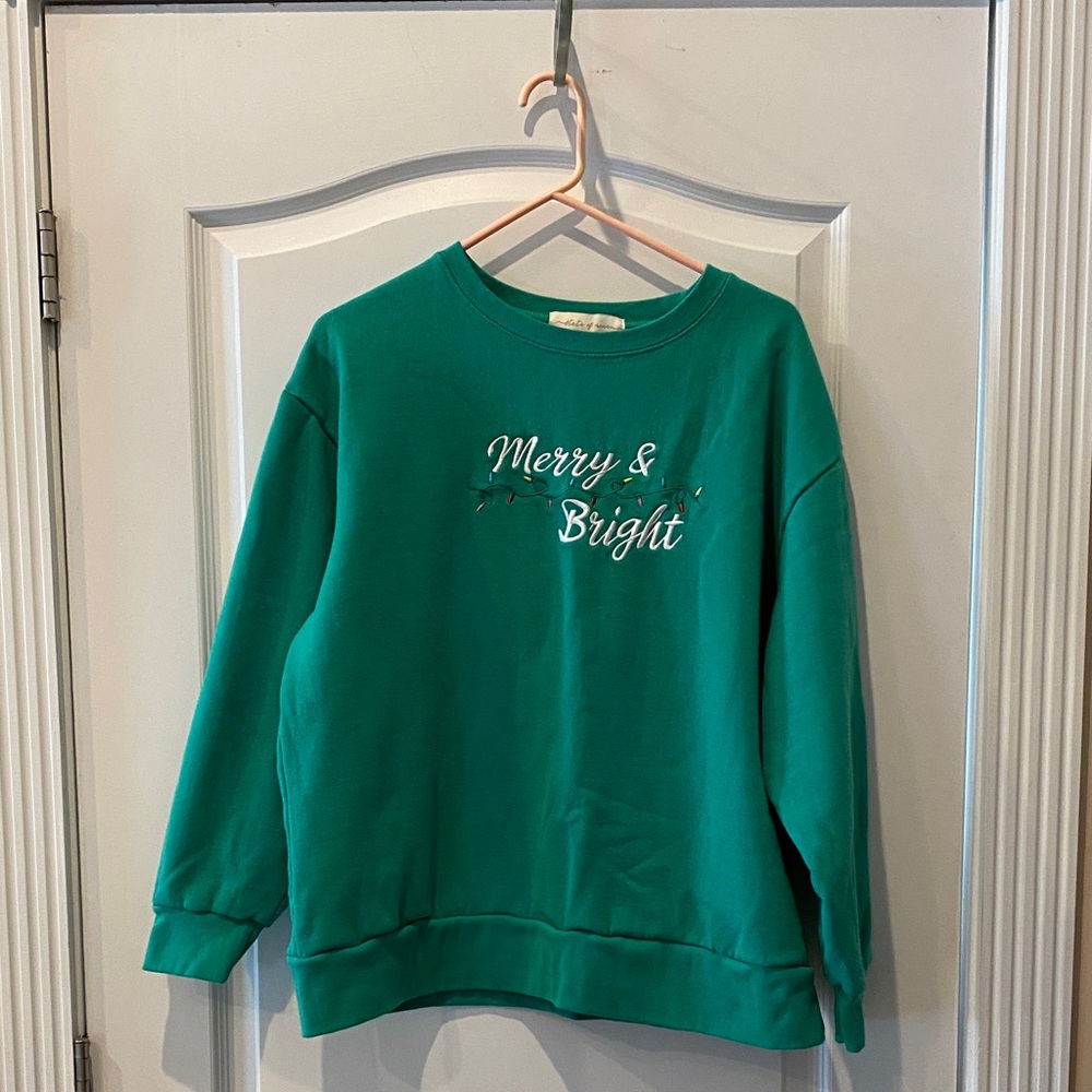 State of Mind Vibrant Green Sweatshirt